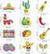 30 Pieces Mexican Fiesta Hanging Swirl Decorations, Cardstock Mexican Fiesta Cinco De Mayo Taco Twosday Birthday Theme Foil Ceiling Party Supplies for Boys Girls Baby Shower Party Favors
